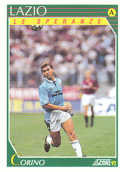 Luigi Corino Lazio Roma Score 92 Seria A #398